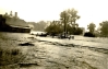 Seymour flood, 1914, corner of North Mill and Depot Streets